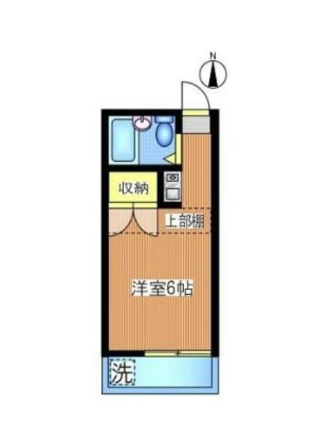 コーポ英香(1K/1階)の間取り写真