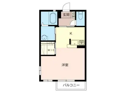 サン ディアス(ワンルーム/1階)の間取り写真