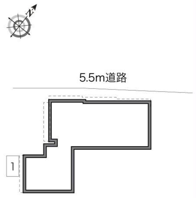 レオパレス宇田川町マンション(1K/5階)の間取り写真