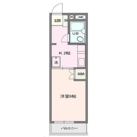 ストンリバー・マンション(1K/3階)の間取り写真