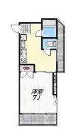 COMMON M(1LDK/2階)の間取り写真