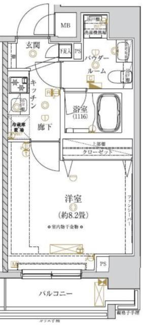 REGALIZ大塚(1K/7階)の間取り写真