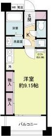 フォレステージュ江坂垂水町(ワンルーム/8階)の間取り写真