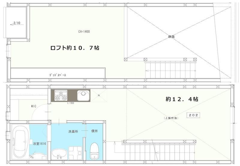 アベティーナ三軒茶屋(ワンルーム/2階)の間取り写真