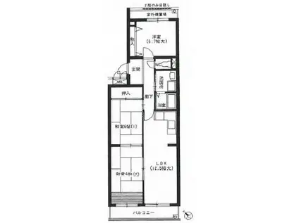 シティ・ライフ島田(3LDK/2階)の間取り写真