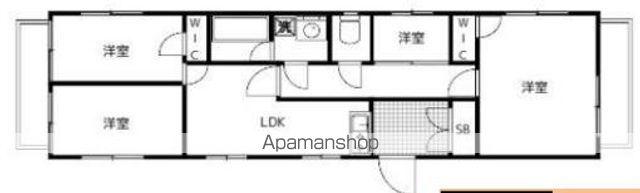 サン田端(3LDK/8階)の間取り写真