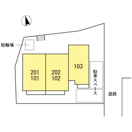 JR東海道本線 茅ケ崎駅 徒歩19分 2階建 築13年(2LDK/1階)の間取り写真