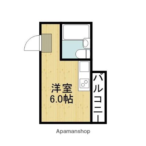 エルシティ新今里(ワンルーム/4階)の間取り写真