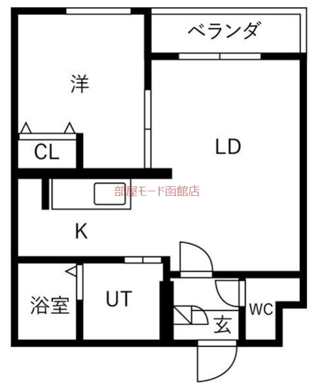 ソレミア(1LDK/5階)の間取り写真