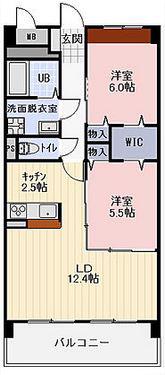 BLANE DOR(2LDK/1階)の間取り写真