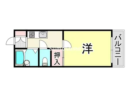 レオパレスデイジーヴィラ(1K/3階)の間取り写真