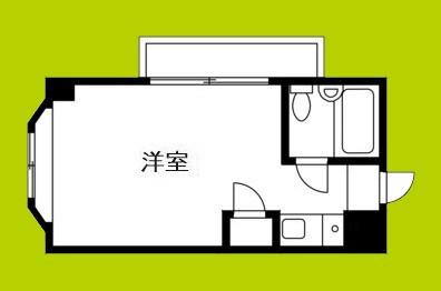 コスモレジデンス千林(ワンルーム/3階)の間取り写真