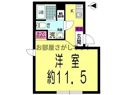 プラチナフォルム上野学生・社会人にオススメ初期費(ワンルーム/2階)の間取り写真