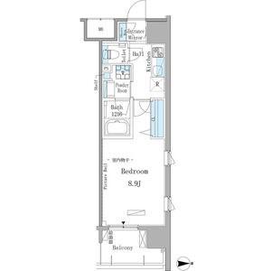 GRAND ESPOIR 東桜(1K/2階)の間取り写真