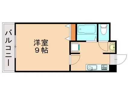 フィレンツェ22(1K/7階)の間取り写真