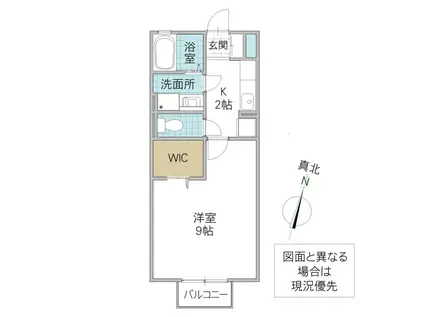 アネックスMITO II(1K/1階)の間取り写真
