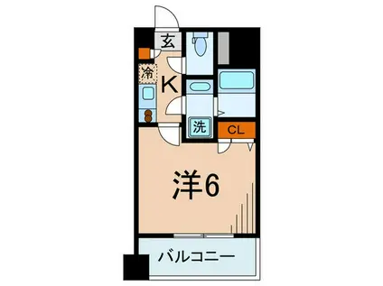 プレサンス本駒込アカデミア(1K/14階)の間取り写真