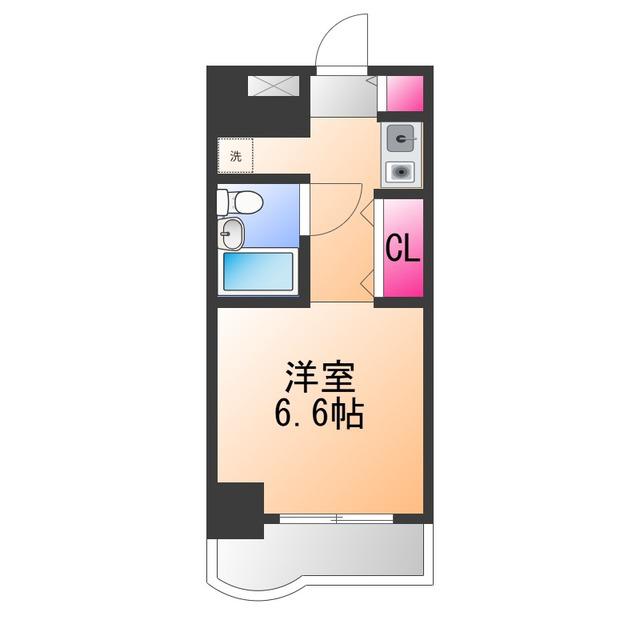 メゾンドフェニックス(1K/5階)の間取り写真