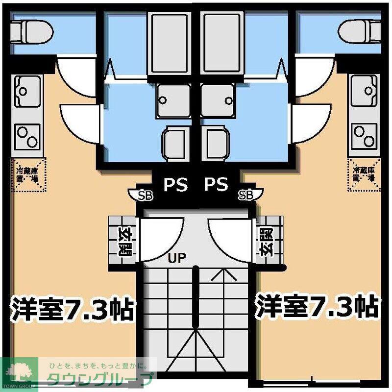 KI-FLAT 山吹町(ワンルーム/4階)の間取り写真