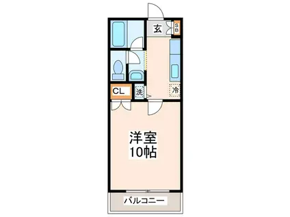 グリーンヒル葉山一番館(1K/3階)の間取り写真