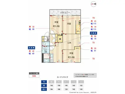 ヴィラウィステリアB棟南高江(3LDK/1階)の間取り写真
