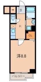 ルミエール横浜 914066(1K/6階)の間取り写真