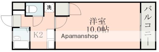 シェソワ(1K/5階)の間取り写真