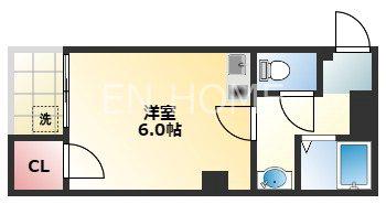 LMヒルズ堂ヶ芝(ワンルーム/7階)の間取り写真