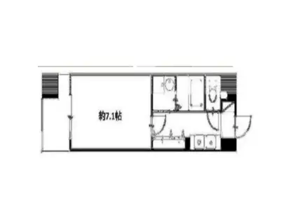 サムティ本町橋(1K/3階)の間取り写真