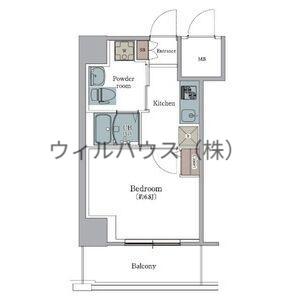 エルプレイス堺(1K/14階)の間取り写真