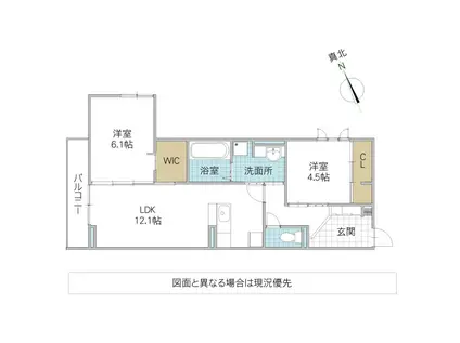 DS LIEN B B号地(2LDK/3階)の間取り写真