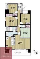 レジディア都島II(4LDK/9階)の間取り写真