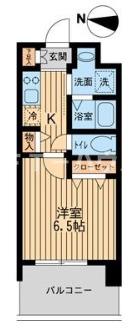 レジディア船橋I・II(1K/3階)の間取り写真