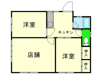 グランデール東照宮(3K/1階)の間取り写真