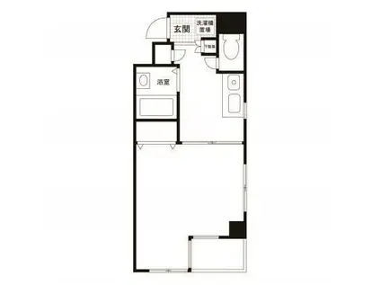 ファインコート秋葉原(1K/3階)の間取り写真