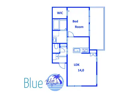 NIV SHONAN RESIDENCE(1LDK/3階)の間取り写真