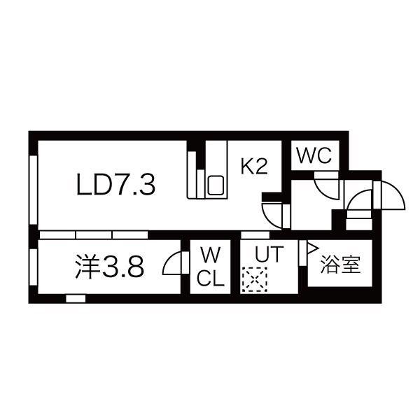 TOCOTAMA TERRACE池上(1LDK/2階)の間取り写真
