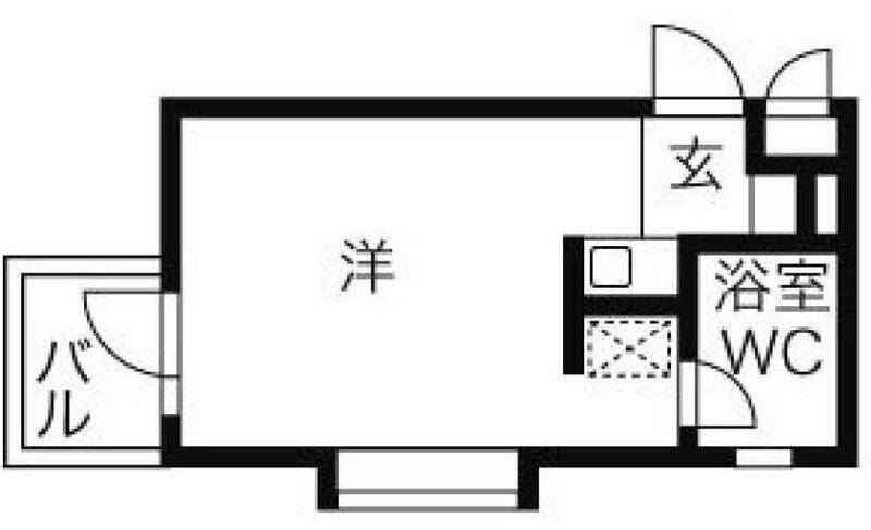 アートメゾン成増ヶ丘(ワンルーム/3階)の間取り写真
