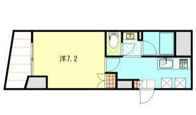 TC支倉(1K/7階)の間取り写真