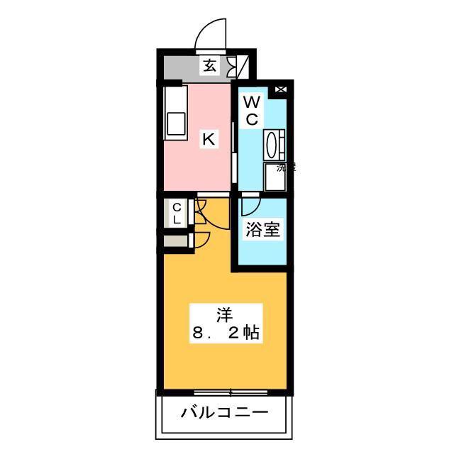 プラウドフラット木場II(1K/15階)の間取り写真