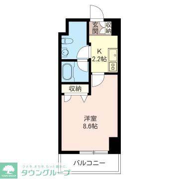 FELICE REGALO(1K/5階)の間取り写真
