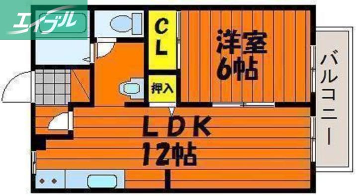 ライフステージ(1LDK/1階)の間取り写真