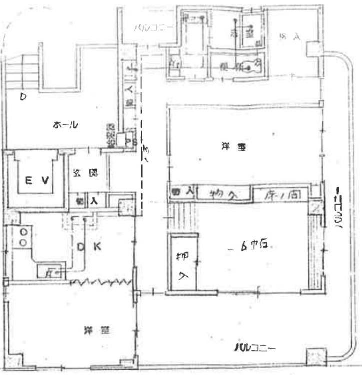 ピアセイコー(2SLDK/5階)の間取り写真
