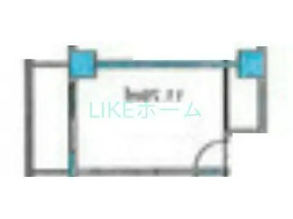 東京SHARE市川(ワンルーム/3階)の間取り写真