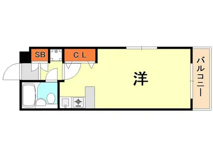 大昭マンション(ワンルーム/3階)の間取り写真