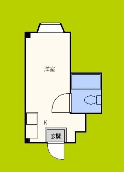 ラパンジール都島(ワンルーム/7階)の間取り写真