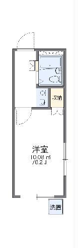 レオパレス赤羽PART1(1K/1階)の間取り写真
