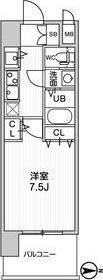 LA DOUCEUR黒川II(1K/5階)の間取り写真