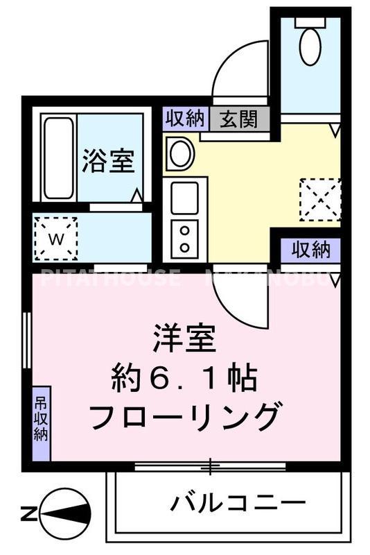 ESPERANZA(1K/1階)の間取り写真