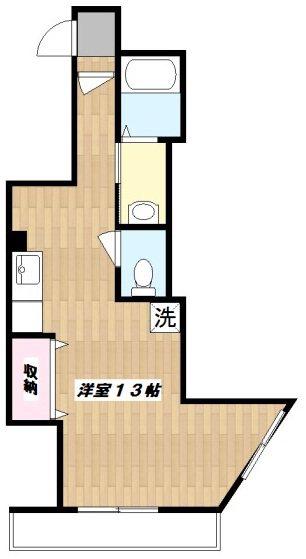 第一力蔵ビル(ワンルーム/7階)の間取り写真